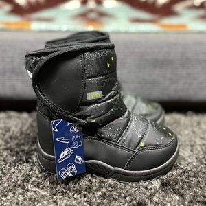 KomForme Boys & Girls Snow Boots Warm Anti-Slip Outdoor Winter Shoes Toddler 8US